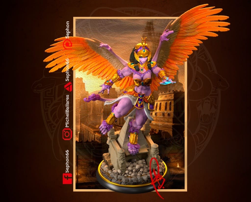 P站图纸印象馆 Geek MB 埃及神话 狮身人面 Geek MB 埃及神话 狮身人面