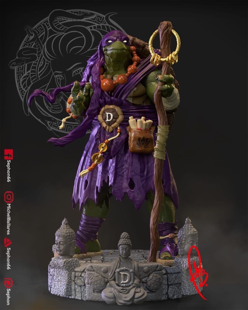 P站图纸印象馆 Geek MB 忍者神龟 多纳泰罗 Geek MB 忍者神龟 多纳泰罗