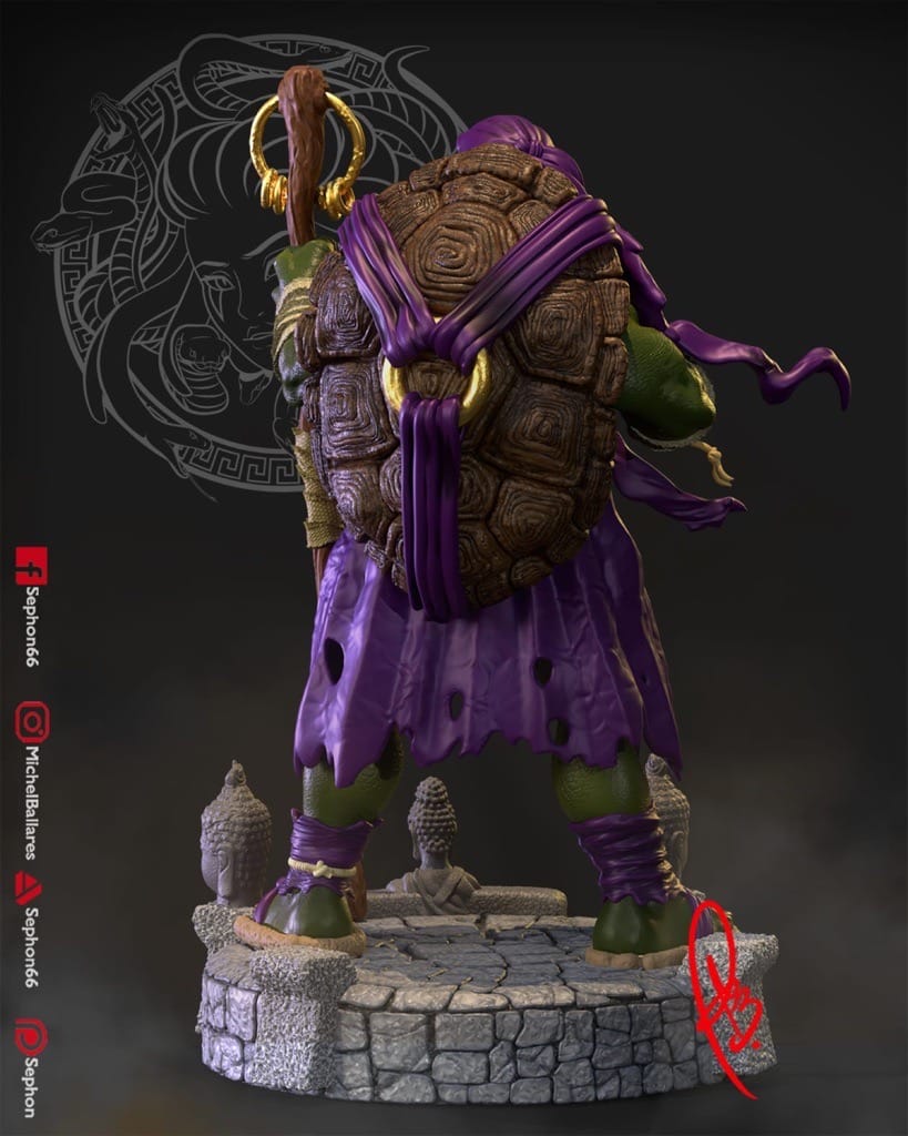 P站图纸印象馆 Geek MB 忍者神龟 多纳泰罗 Geek MB 忍者神龟 多纳泰罗