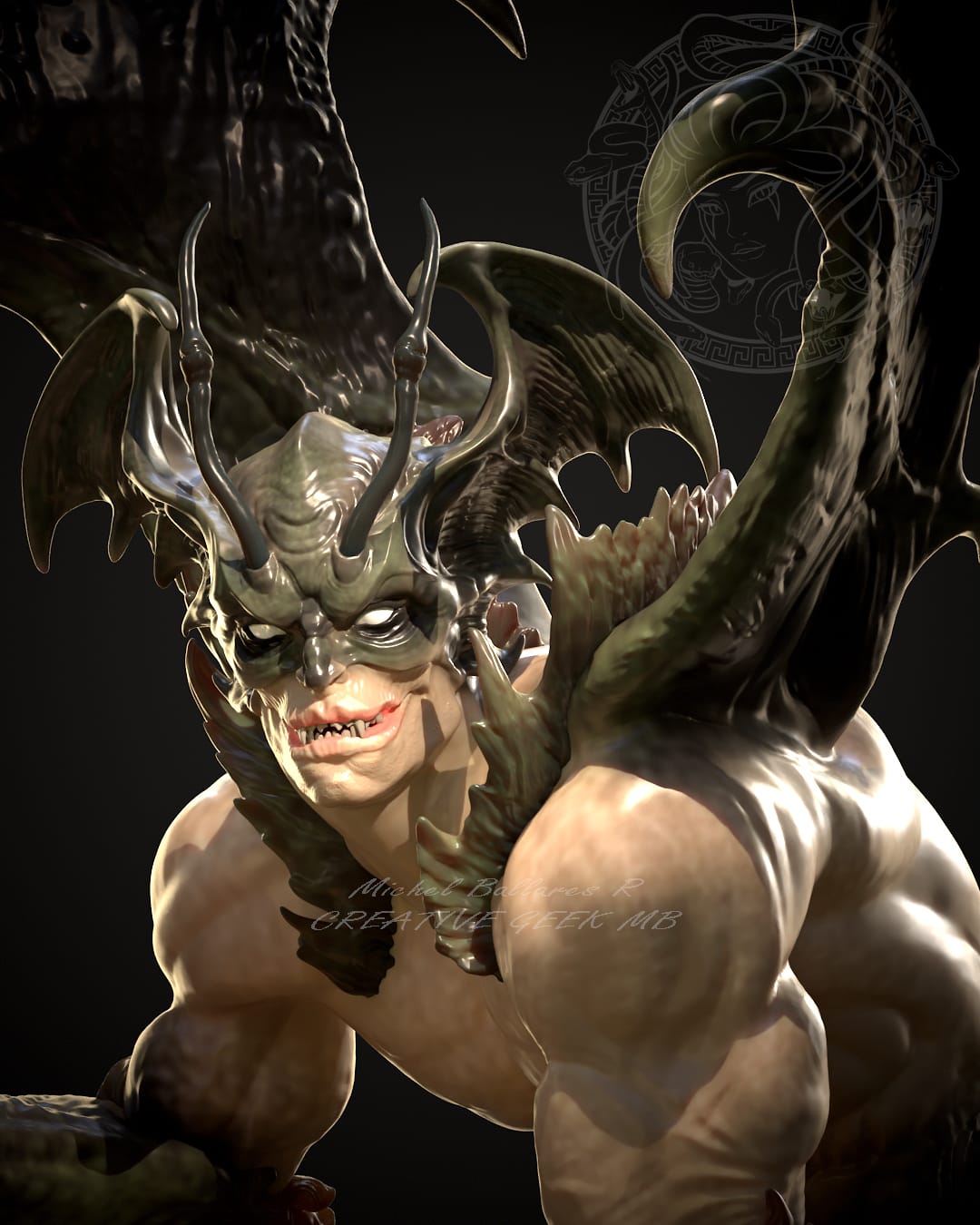 P站图纸印象馆 Geek MB 恶魔人 Geek MB 恶魔人