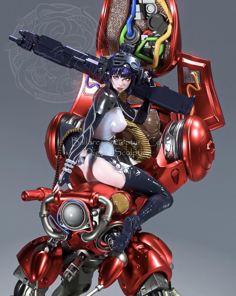 P站图纸印象馆 Geek MB 攻壳机动队 Geek MB 攻壳机动队