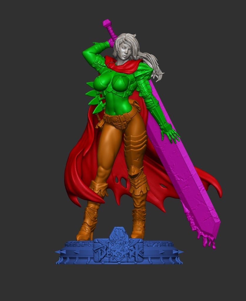 P站图纸印象馆 Geek MB 剑风传奇 格斯 Geek MB 剑风传奇 格斯