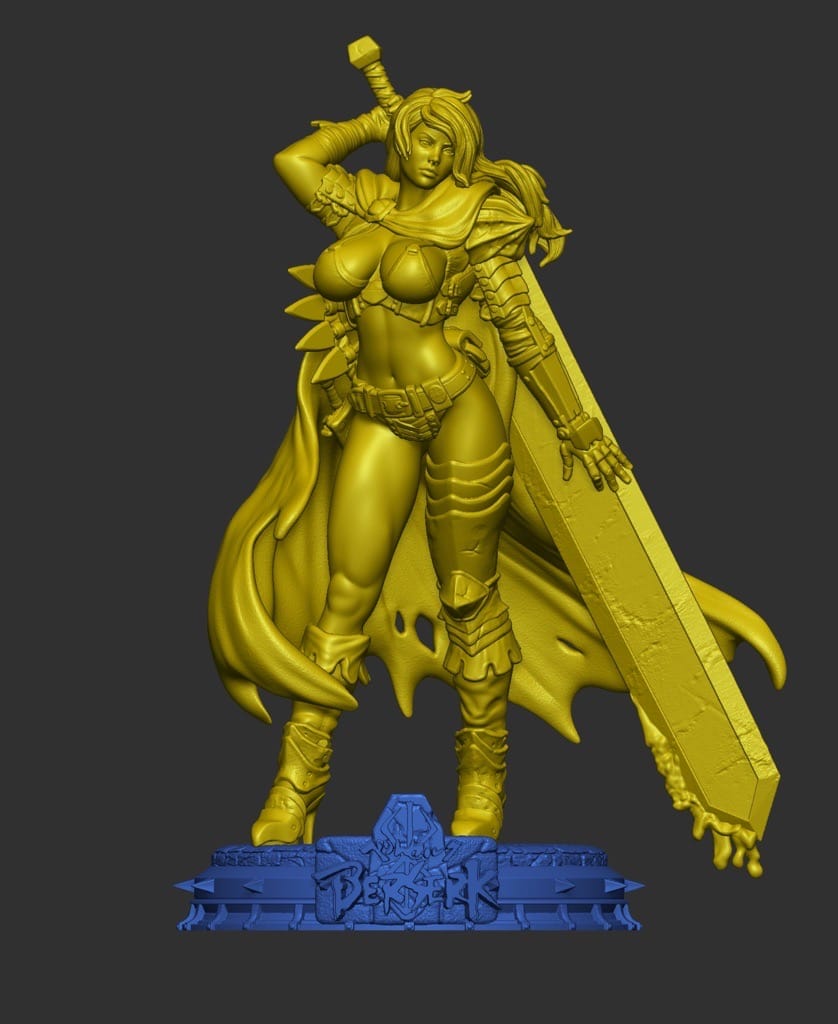 P站图纸印象馆 Geek MB 剑风传奇 格斯 Geek MB 剑风传奇 格斯