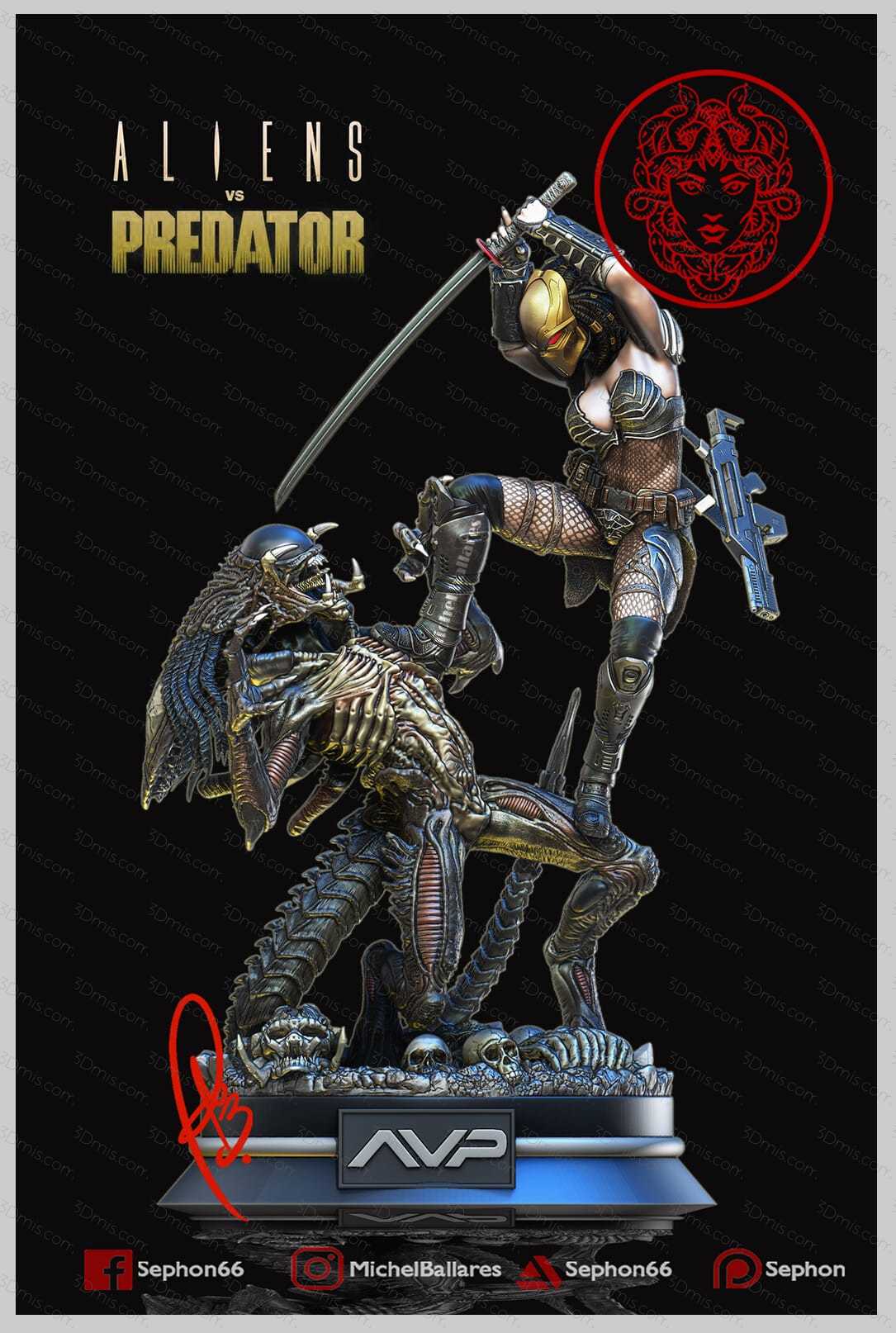 P站图纸印象馆 Geek MB 异形大战铁血战士 Geek MB 异形大战铁血战士