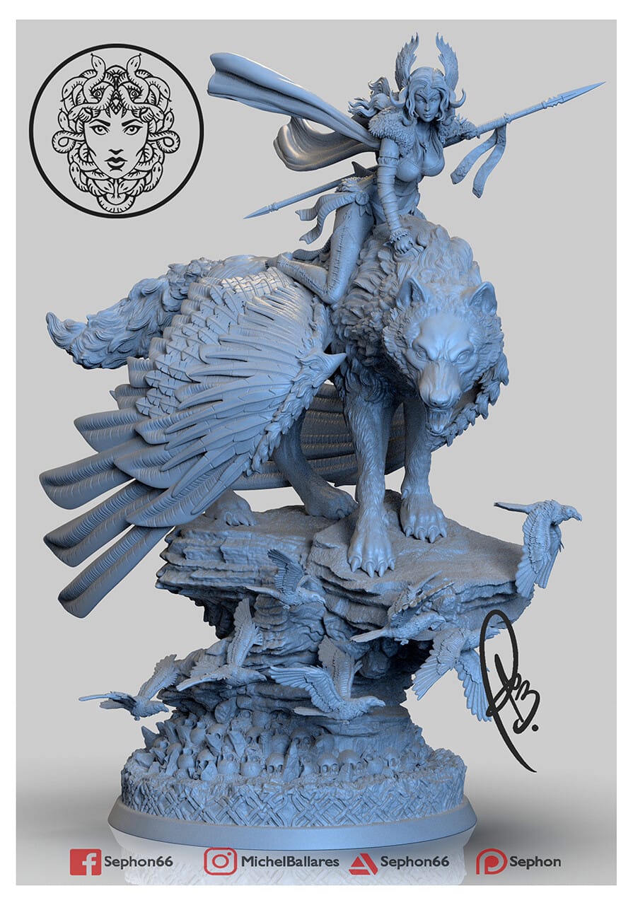 P站图纸印象馆 Geek MB 北欧女武神 Geek MB 北欧女武神