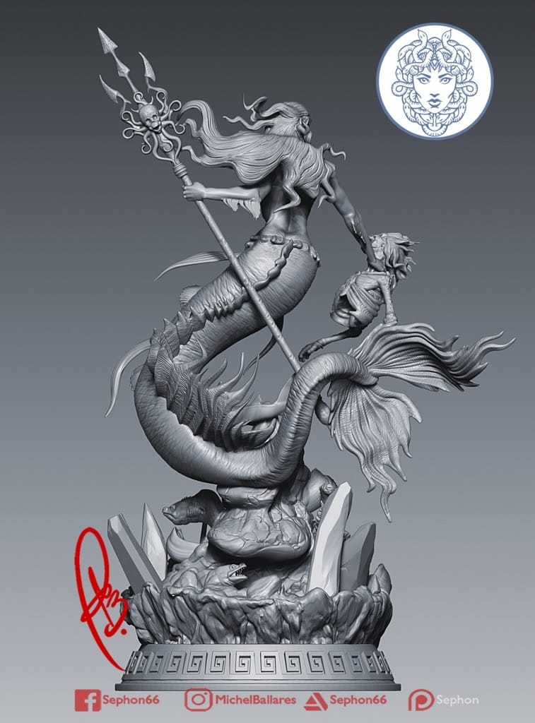 P站图纸印象馆 Geek MB 美人鱼 Geek MB 美人鱼