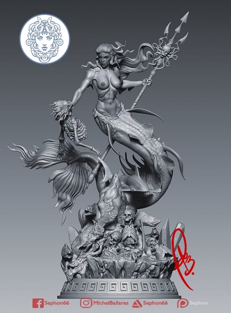 P站图纸印象馆 Geek MB 美人鱼 Geek MB 美人鱼