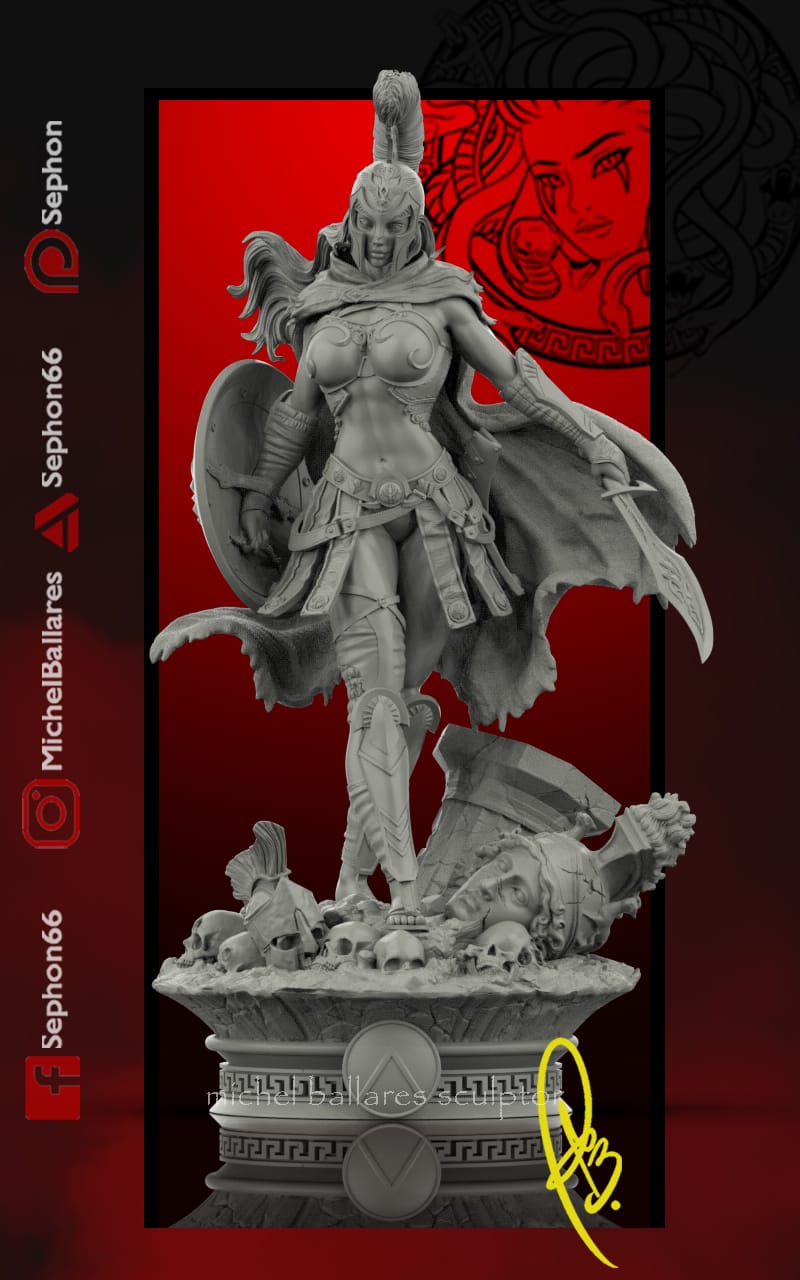 P站图纸印象馆 Geek MB 斯巴达女战士 Geek MB 斯巴达女战士