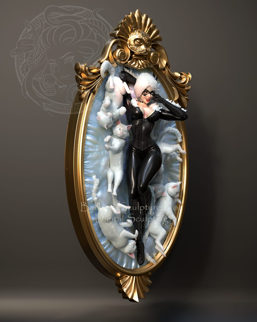 P站图纸印象馆 Geek MB 漫威 蜘蛛侠 黑猫 Geek MB 漫威 蜘蛛侠 黑猫