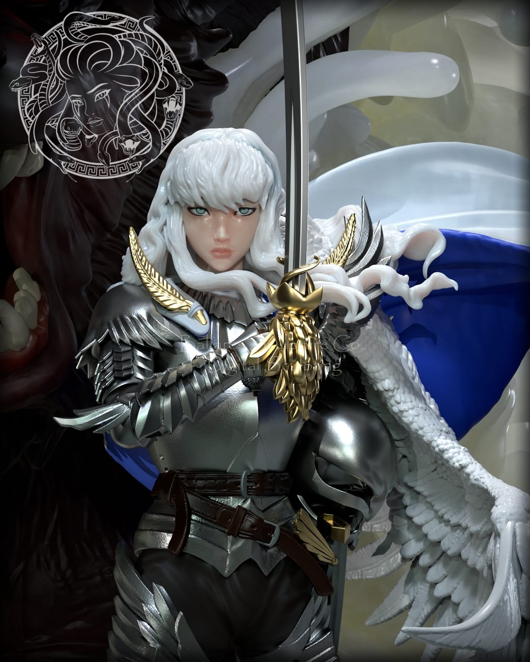 P站图纸印象馆 Geek MB 剑风传奇 格里菲斯 Geek MB 剑风传奇 格里菲斯