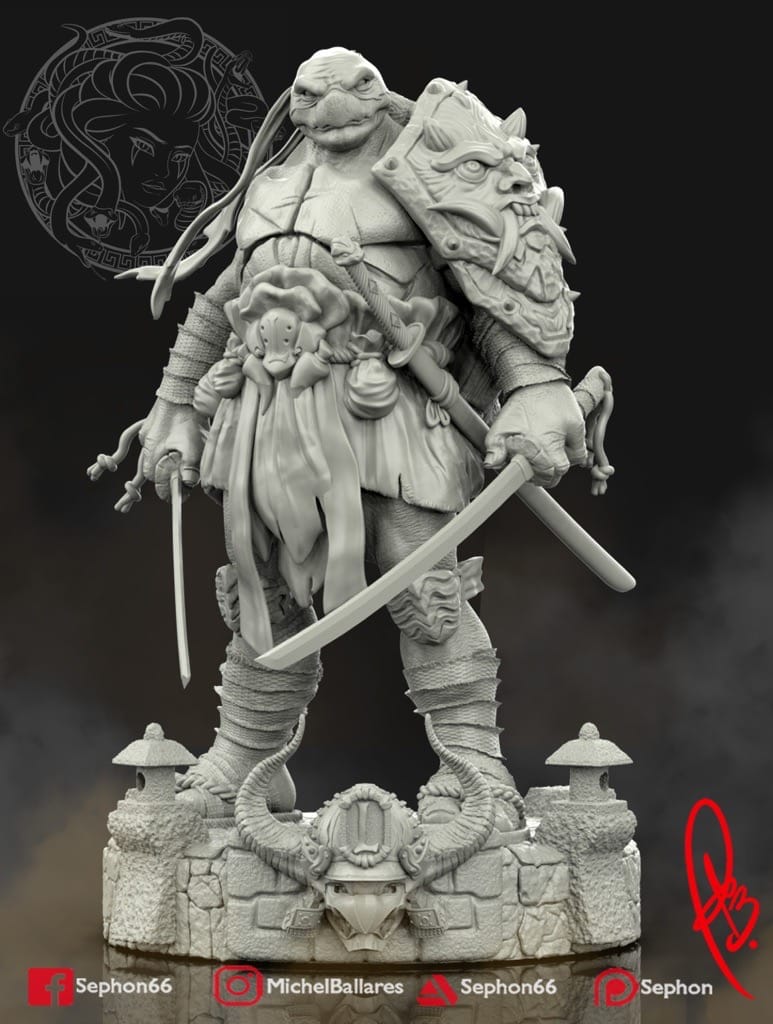 P站图纸印象馆 Geek MB 忍者神龟 利奥纳多 Geek MB 忍者神龟 利奥纳多