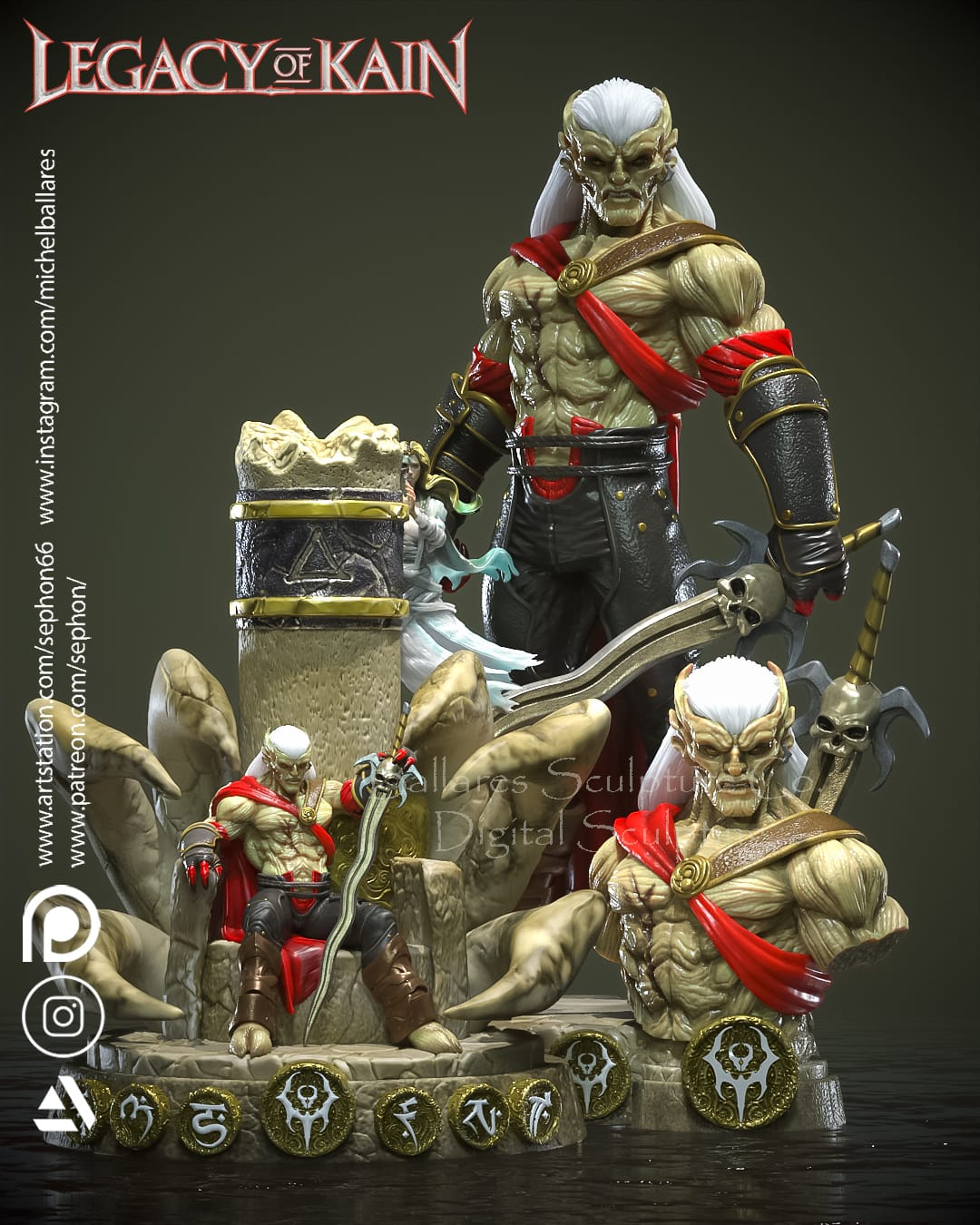 P站图纸印象馆 Geek MB 吸血鬼之王 凯恩 Geek MB 吸血鬼之王 凯恩