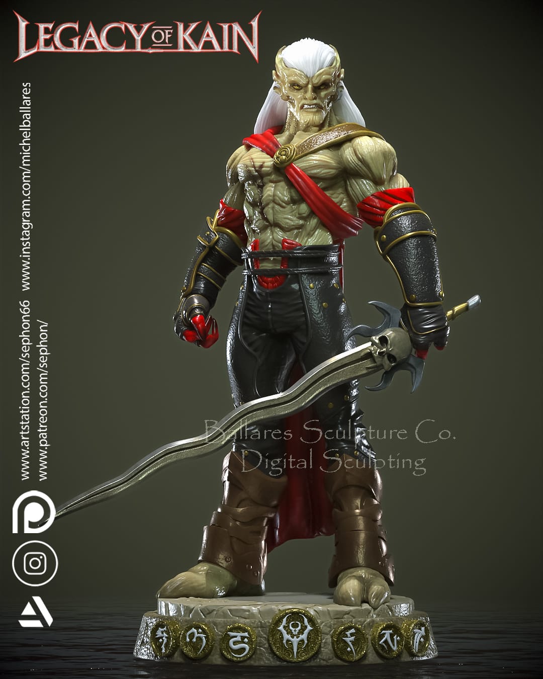 P站图纸印象馆 Geek MB 吸血鬼之王 凯恩 Geek MB 吸血鬼之王 凯恩