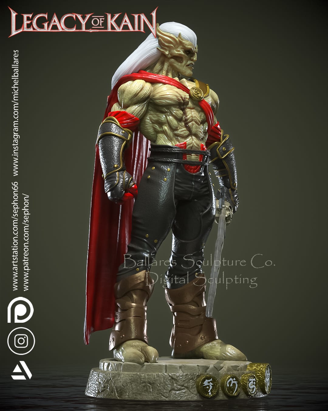 P站图纸印象馆 Geek MB 吸血鬼之王 凯恩 Geek MB 吸血鬼之王 凯恩