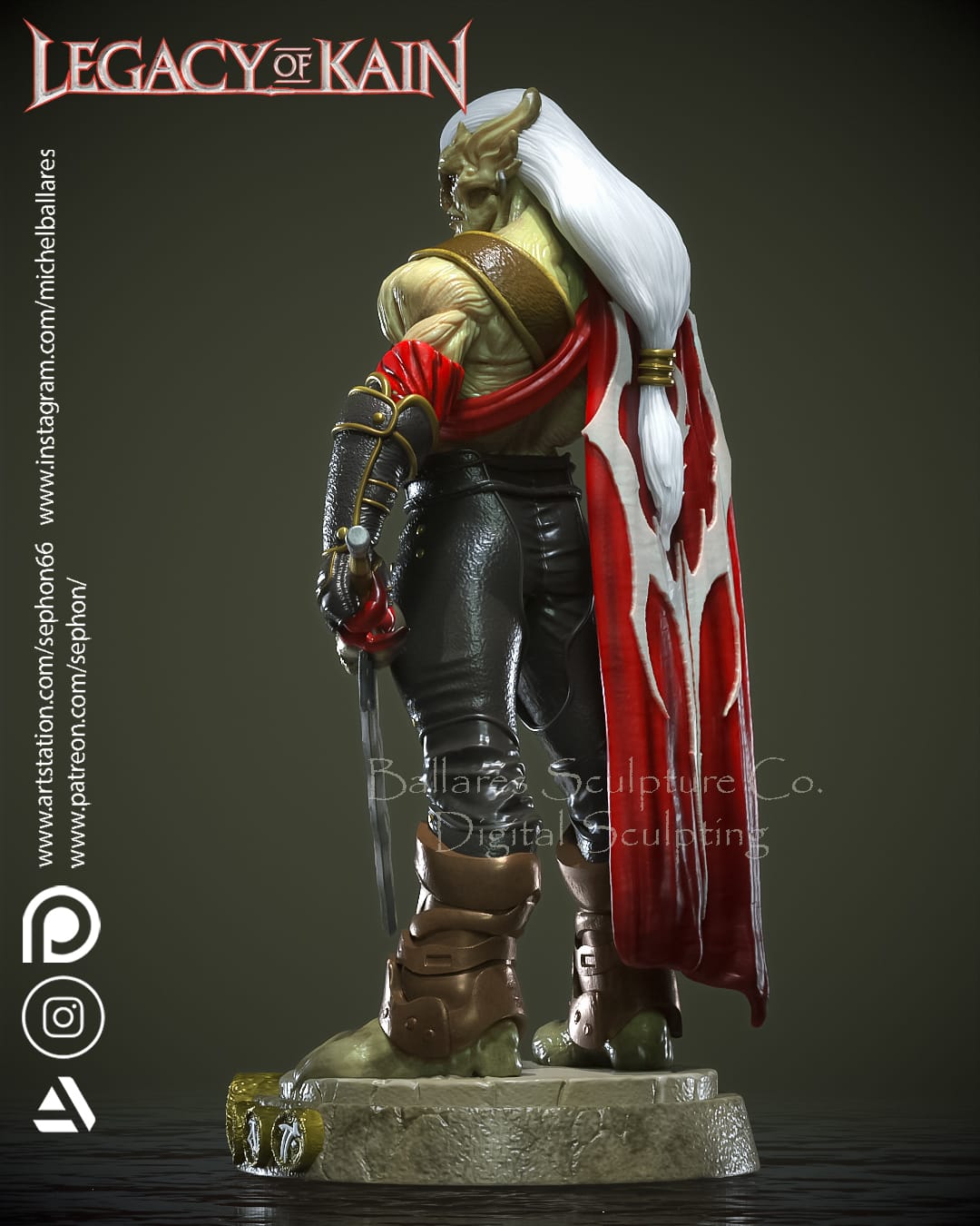 P站图纸印象馆 Geek MB 吸血鬼之王 凯恩 Geek MB 吸血鬼之王 凯恩