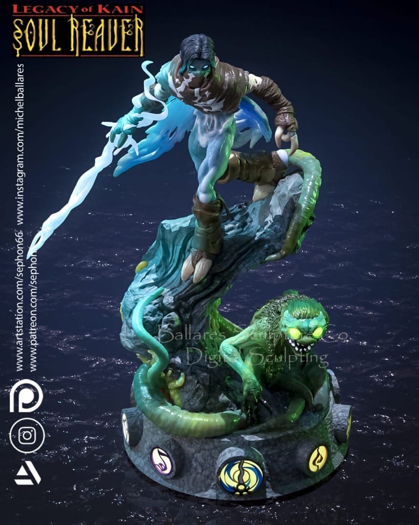 P站图纸印象馆 Geek MB 凯恩的遗产 噬魂者 拉兹艾尔 Geek MB 凯恩的遗产 噬魂者 拉兹艾尔