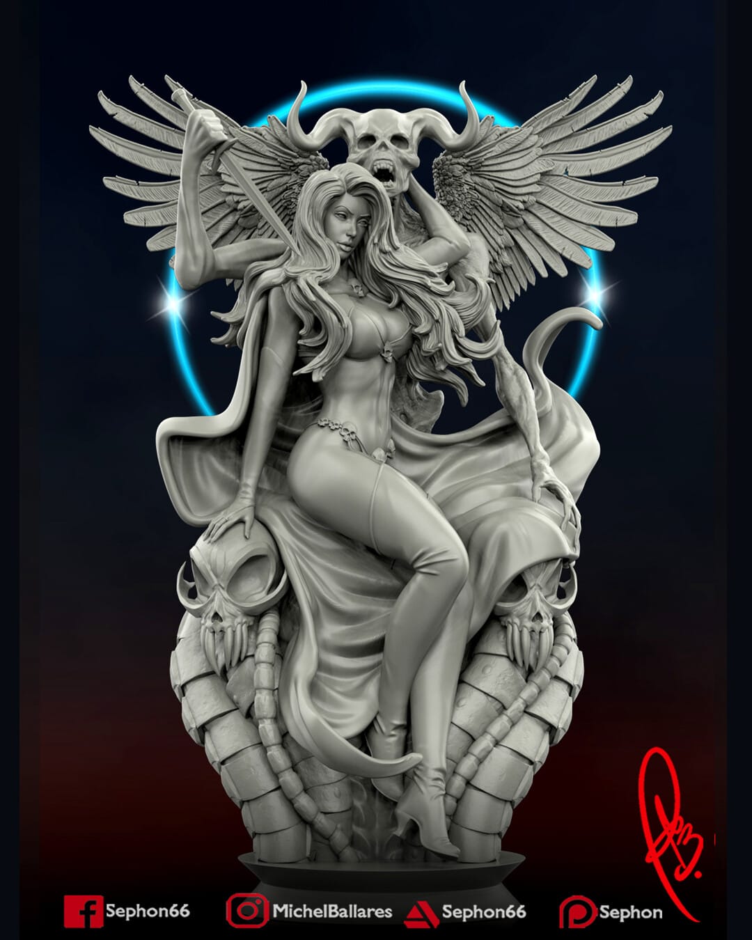 P站图纸印象馆 Geek MB 死亡女神 Geek MB 死亡女神