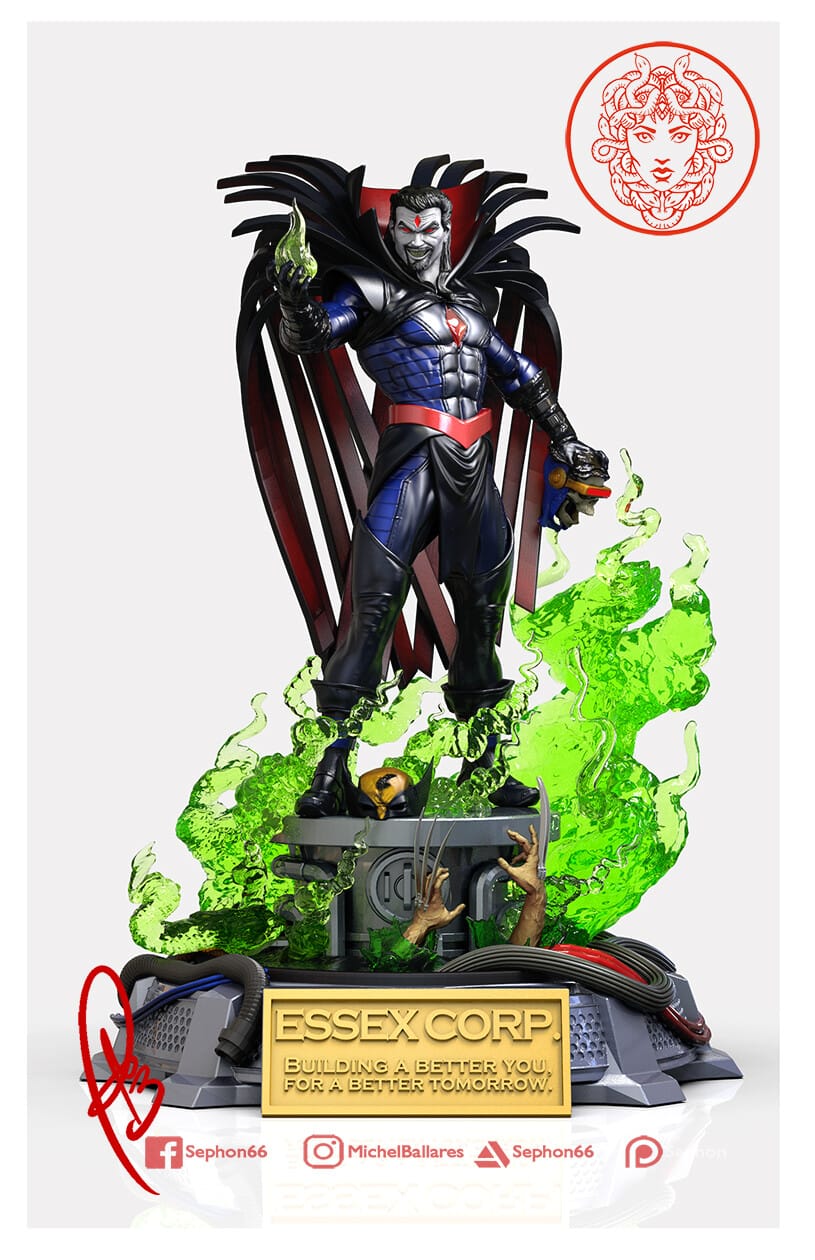 P站图纸印象馆 Geek MB 漫威 X战警 惊恶先生 Geek MB 漫威 X战警 惊恶先生