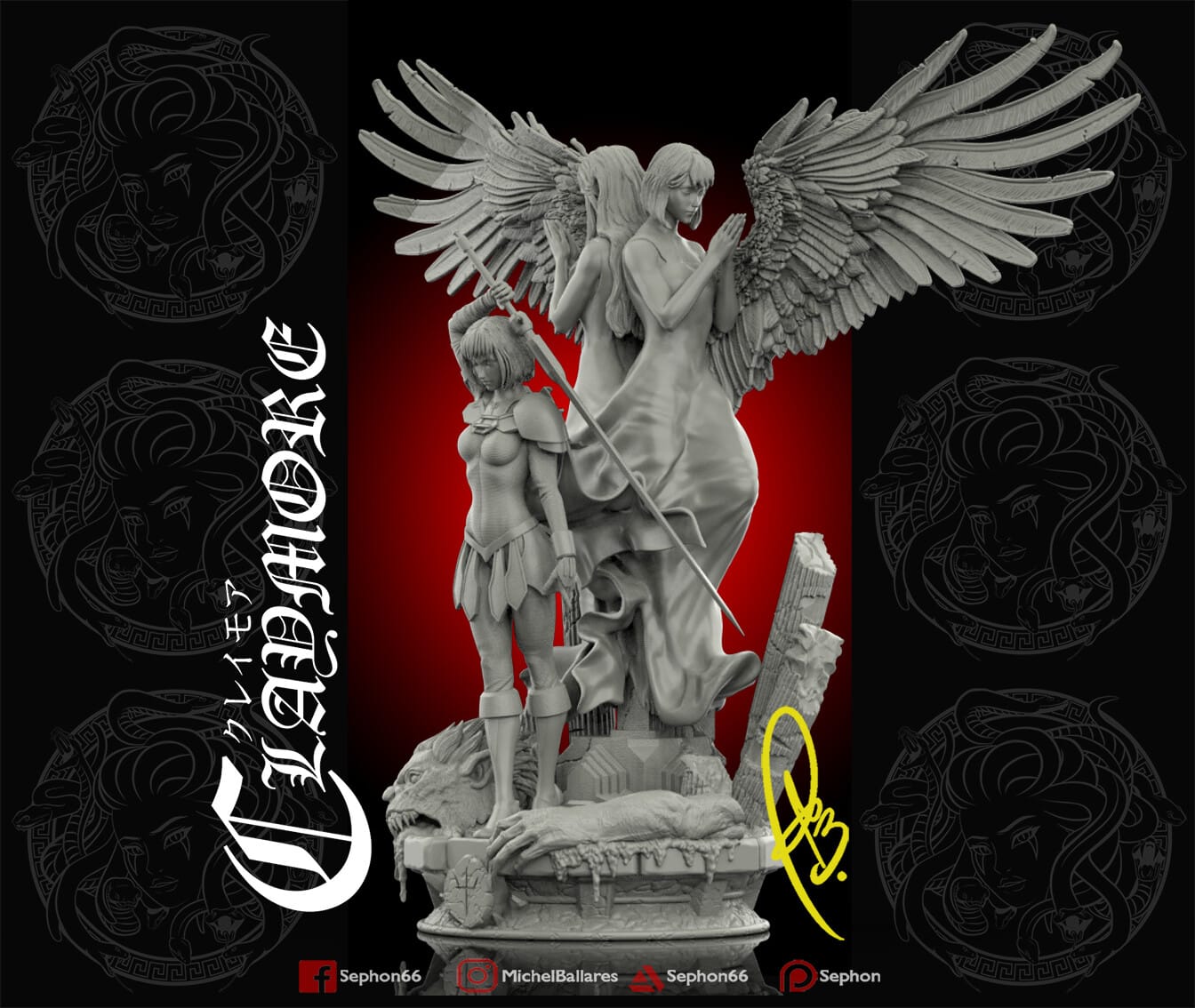 P站图纸印象馆 Geek MB 大剑 克蕾雅 Geek MB 大剑 克蕾雅