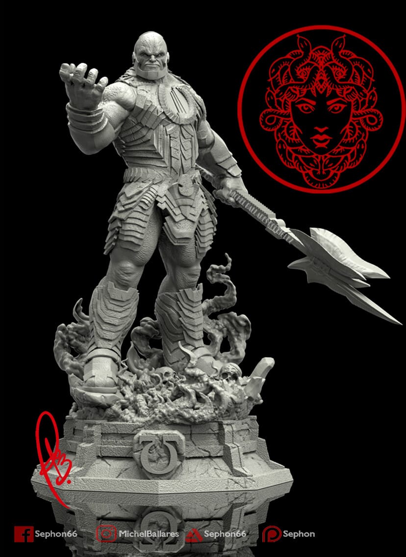 P站图纸印象馆 Geek MB DC漫画 正义联盟 达克赛德 Geek MB DC漫画 正义联盟 达克赛德