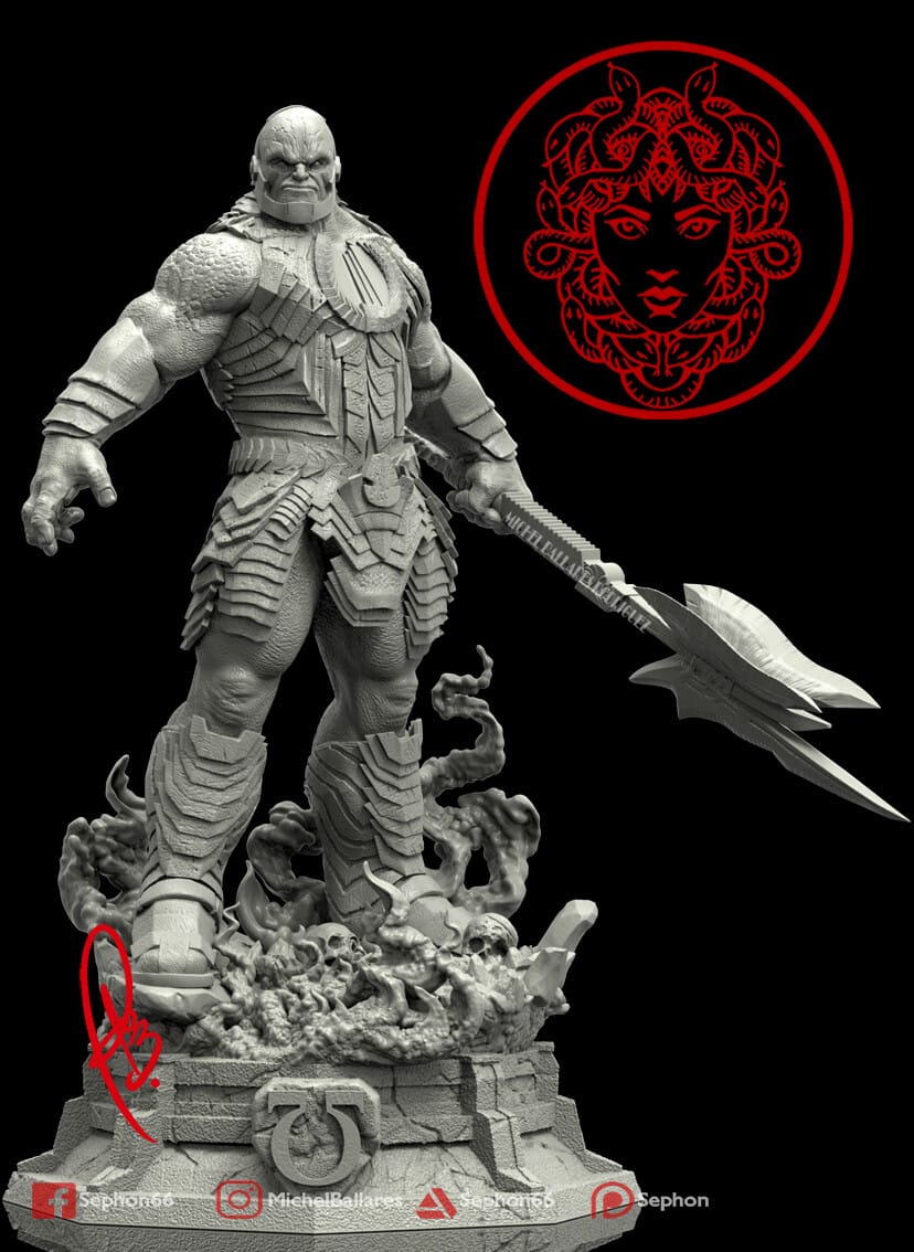 P站图纸印象馆 Geek MB DC漫画 正义联盟 达克赛德 Geek MB DC漫画 正义联盟 达克赛德