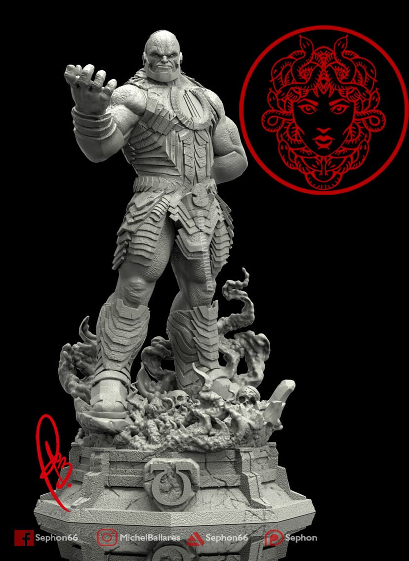 P站图纸印象馆 Geek MB DC漫画 正义联盟 达克赛德 Geek MB DC漫画 正义联盟 达克赛德