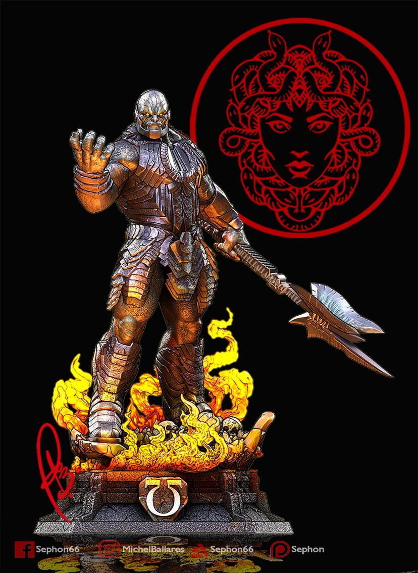 P站图纸印象馆 Geek MB DC漫画 正义联盟 达克赛德 Geek MB DC漫画 正义联盟 达克赛德