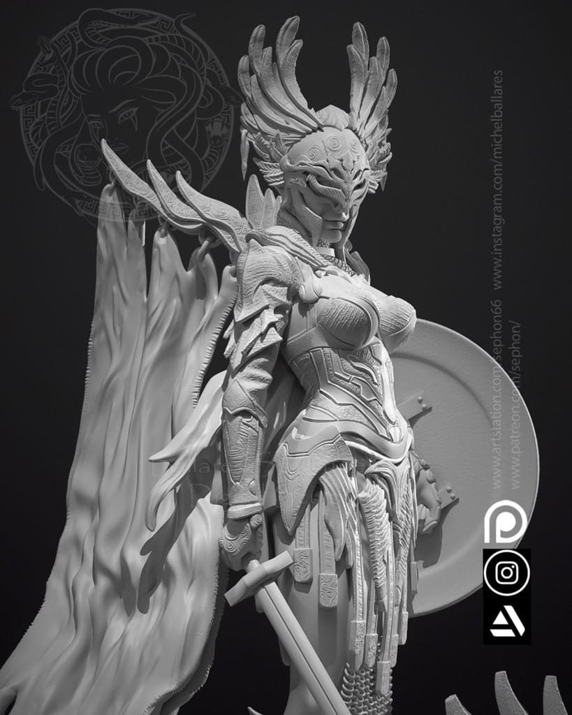 P站图纸印象馆 Geek MB 古代部族 女王战士 Geek MB 古代部族 女王战士