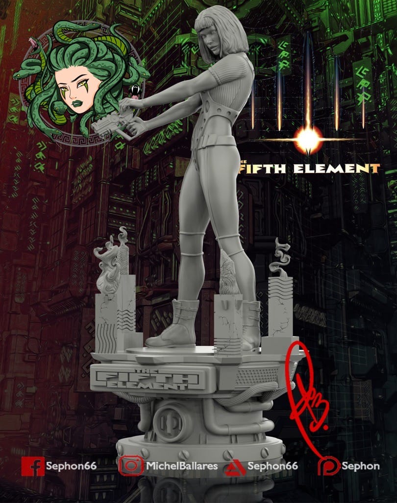 P站图纸印象馆 Geek MB 第五元素 Leeloo Geek MB 第五元素 Leeloo