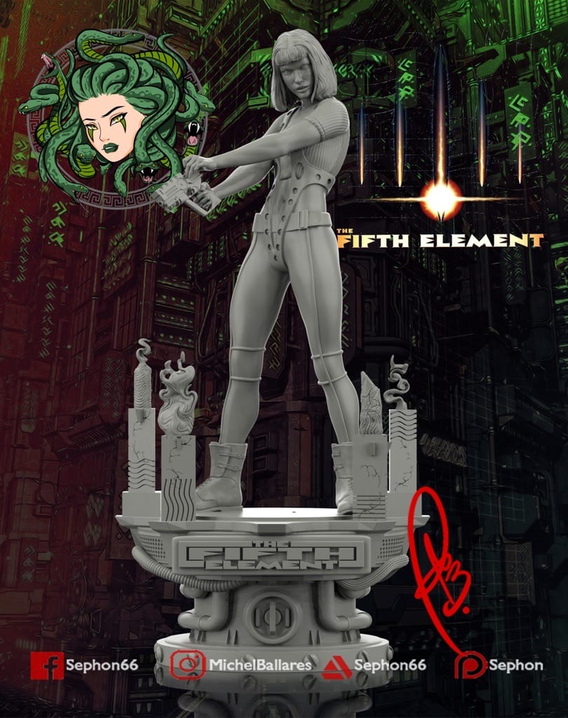 P站图纸印象馆 Geek MB 第五元素 Leeloo Geek MB 第五元素 Leeloo