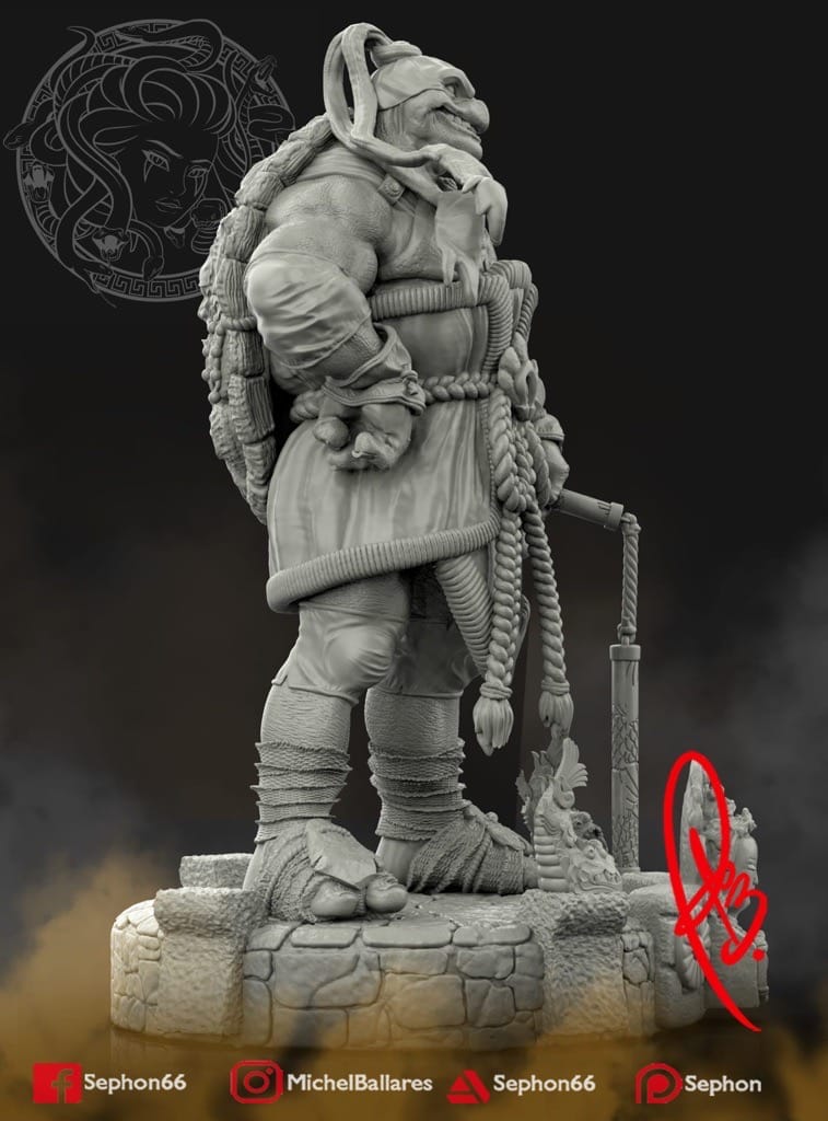 P站图纸印象馆 Geek MB 忍者神龟 米开朗基罗 Geek MB 忍者神龟 米开朗基罗