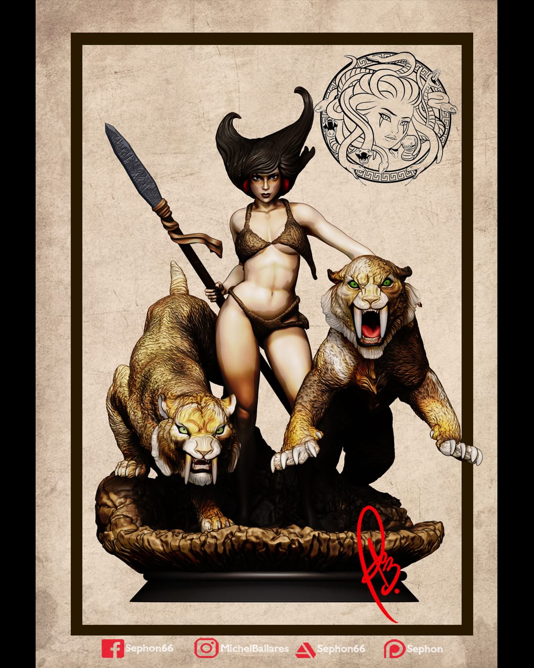 P站图纸印象馆 Geek MB 女猎手 Geek MB 女猎手