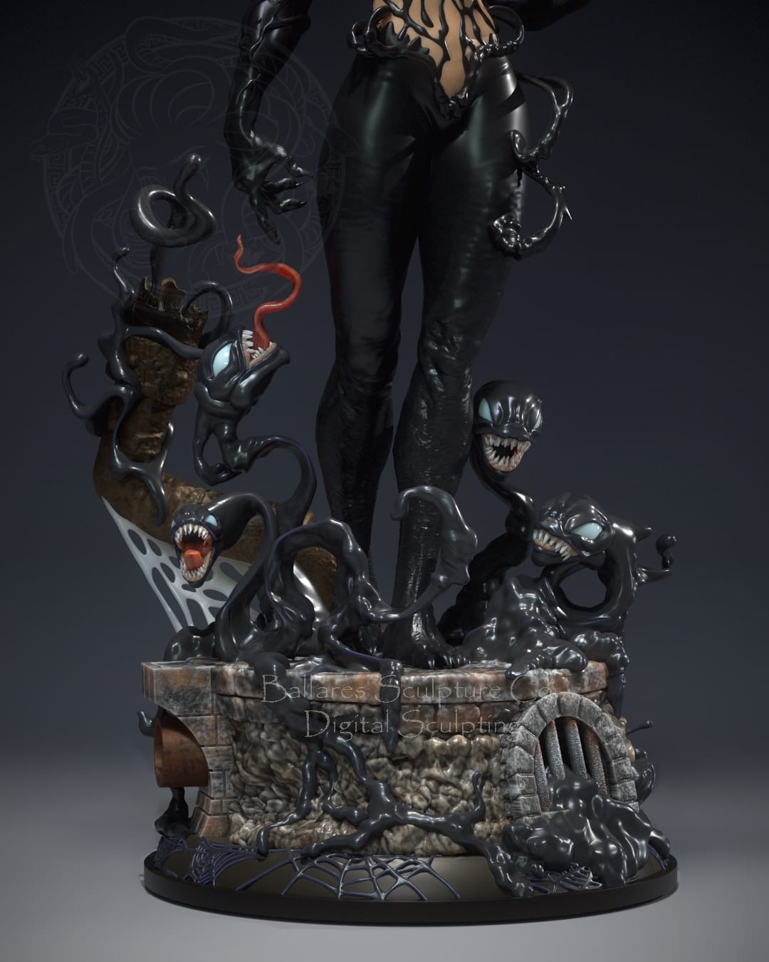 P站图纸印象馆 Geek MB 漫威 毒液 毒液女 Geek MB 漫威 毒液 毒液女