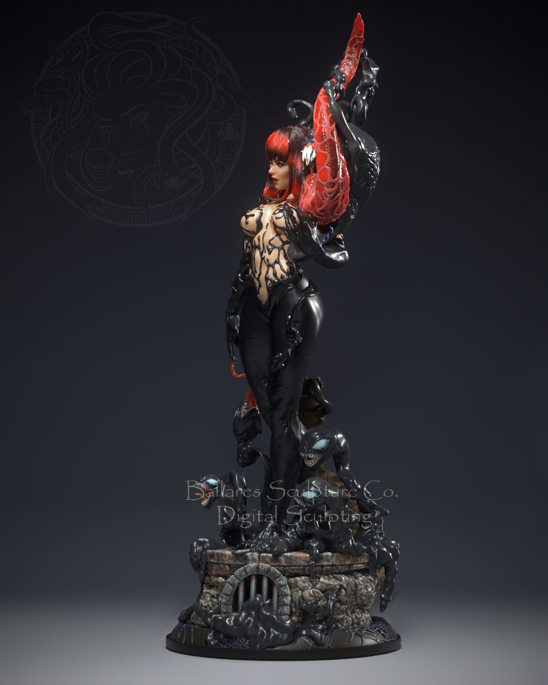 P站图纸印象馆 Geek MB 漫威 毒液 毒液女 Geek MB 漫威 毒液 毒液女