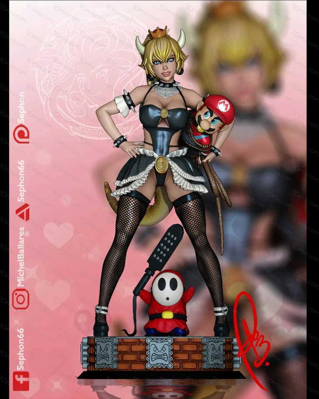 Geek MB 超级马里奥 库巴公主