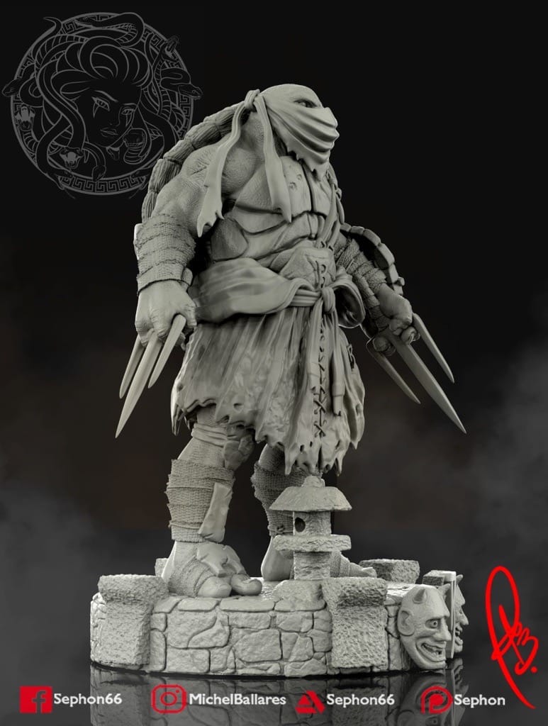 P站图纸印象馆 Geek MB 忍者神龟 拉斐尔 Geek MB 忍者神龟 拉斐尔