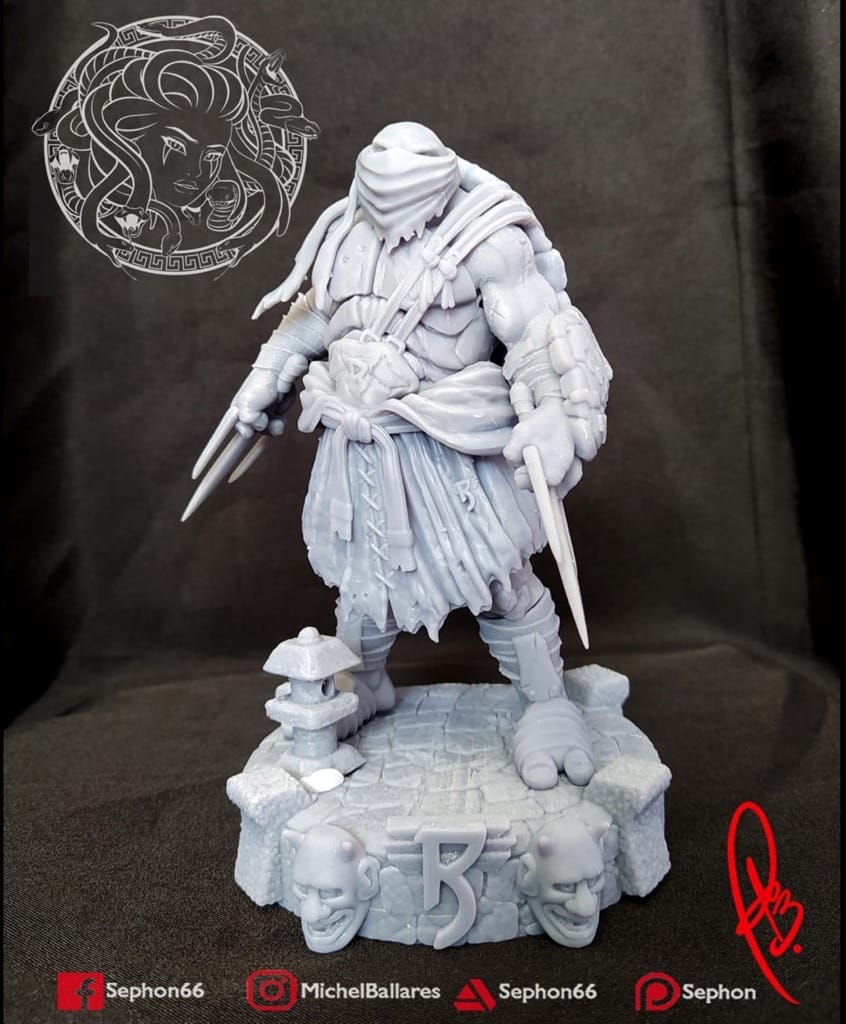 P站图纸印象馆 Geek MB 忍者神龟 拉斐尔 Geek MB 忍者神龟 拉斐尔