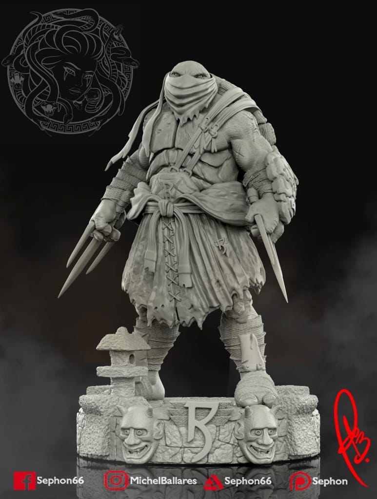 P站图纸印象馆 Geek MB 忍者神龟 拉斐尔 Geek MB 忍者神龟 拉斐尔