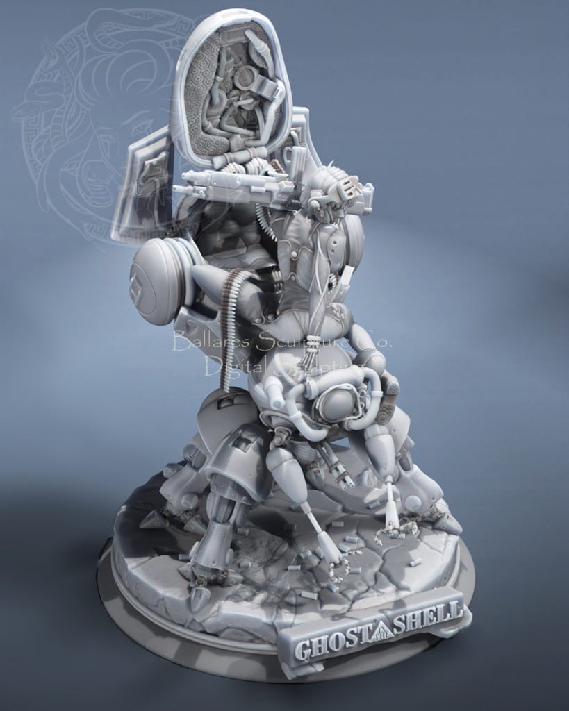 P站图纸印象馆 Geek MB 攻壳机动队 草薙素子 Geek MB 攻壳机动队 草薙素子