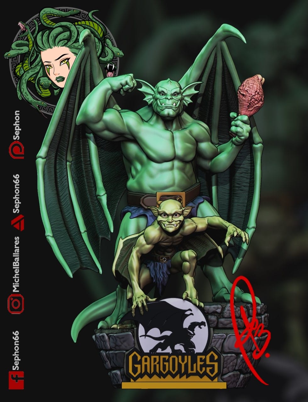 P站图纸印象馆 Geek MB 夜行神龙白德威与莱星顿 Geek MB 夜行神龙白德威与莱星顿