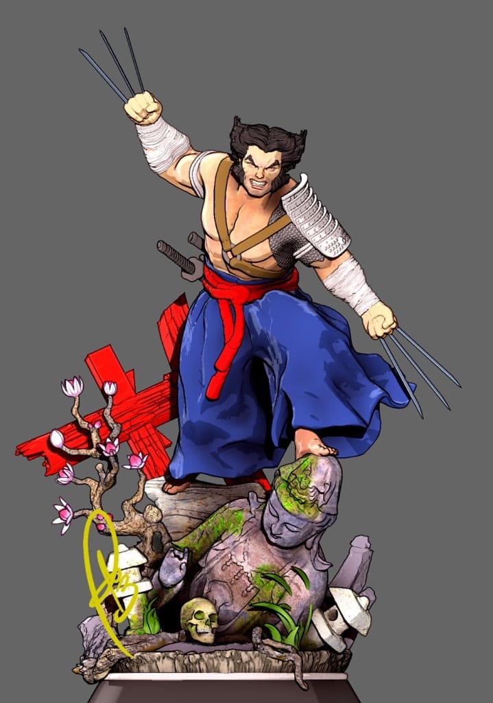 P站图纸印象馆 Geek MB 漫威 金刚狼 武士之战 Geek MB 漫威 金刚狼 武士之战