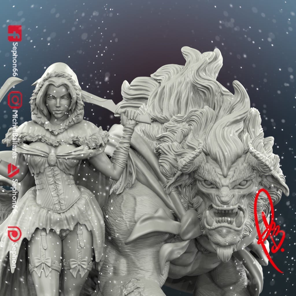 P站图纸印象馆 Geek MB 美女与野兽 Geek MB 美女与野兽