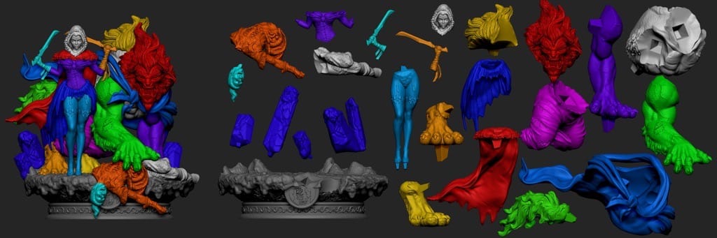 P站图纸印象馆 Geek MB 美女与野兽 Geek MB 美女与野兽