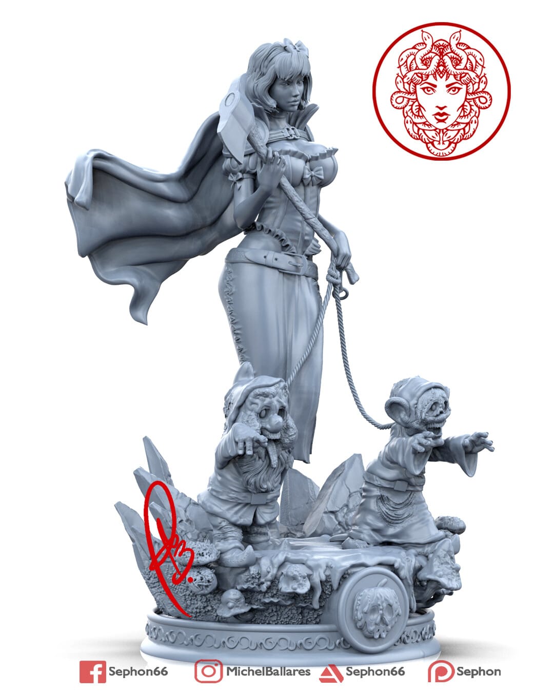 P站图纸印象馆 Geek MB 格林童画 白雪公主 Geek MB 格林童画 白雪公主