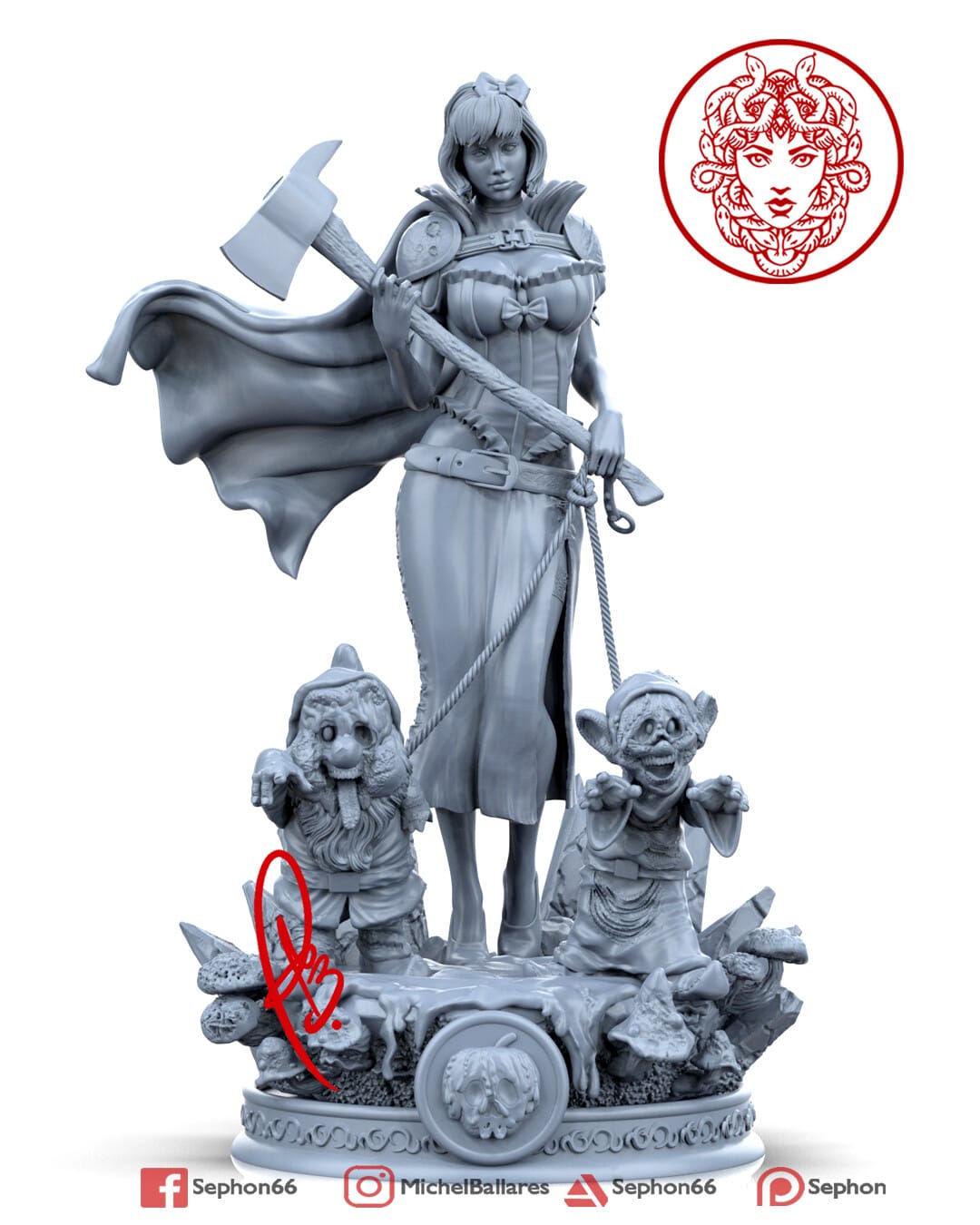 P站图纸印象馆 Geek MB 格林童画 白雪公主 Geek MB 格林童画 白雪公主