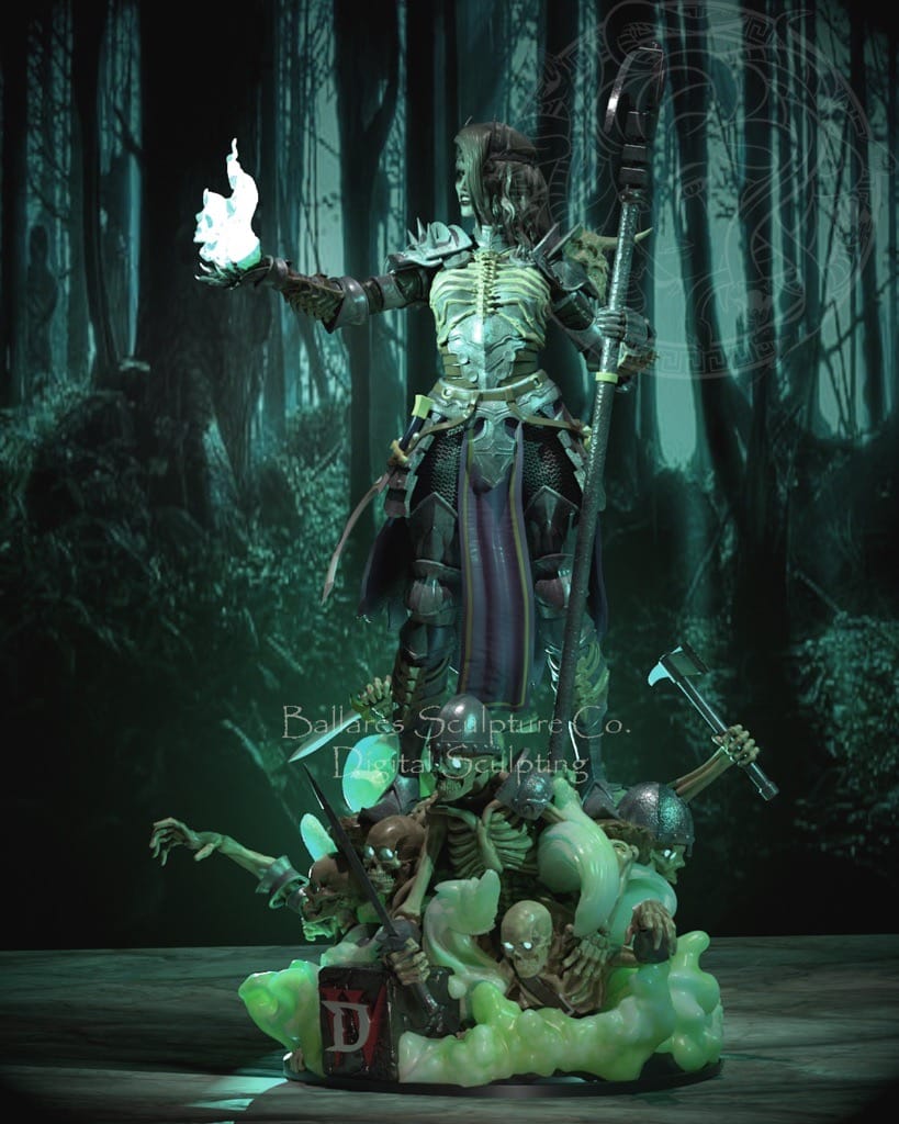 P站图纸印象馆 Geek MB 暗黑破坏神 亡灵法师 Geek MB 暗黑破坏神 亡灵法师