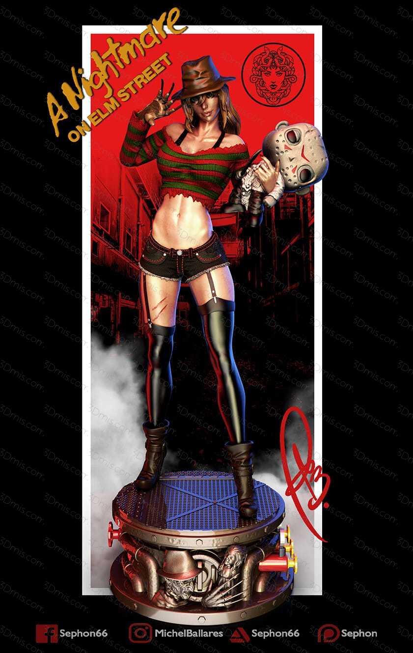 P站图纸印象馆 Geek MB 猛鬼街 弗莱迪·克鲁格 Geek MB 猛鬼街 弗莱迪·克鲁格