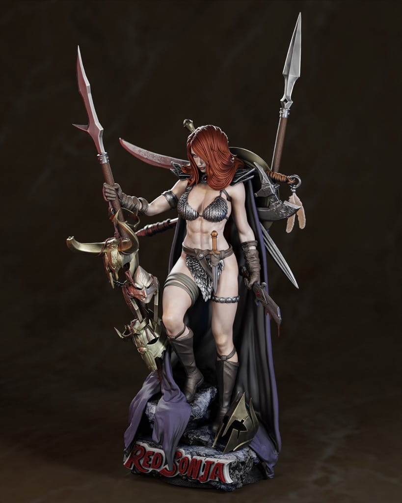 P站图纸印象馆 Geek MB 女王神剑 Red Sonja Geek MB 女王神剑 Red Sonja