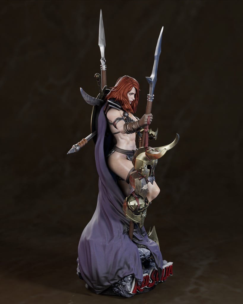 P站图纸印象馆 Geek MB 女王神剑 Red Sonja Geek MB 女王神剑 Red Sonja