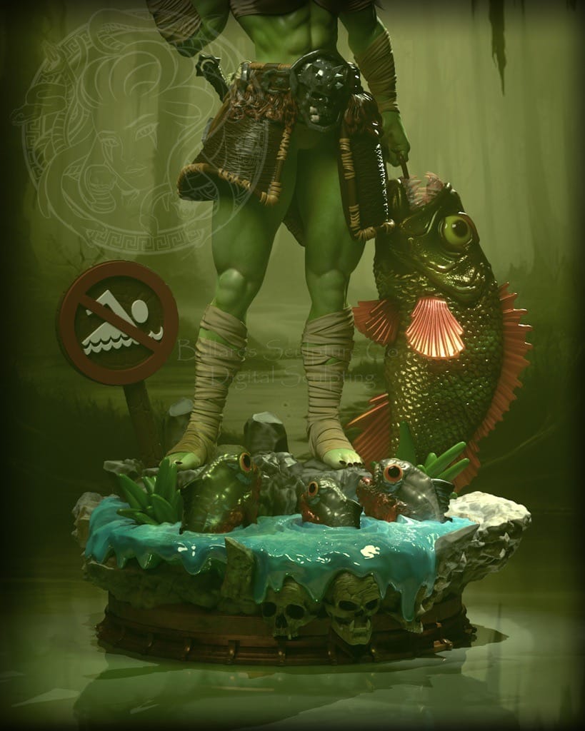 P站图纸印象馆 Geek MB 兽人女孩莫温 Geek MB 兽人女孩莫温